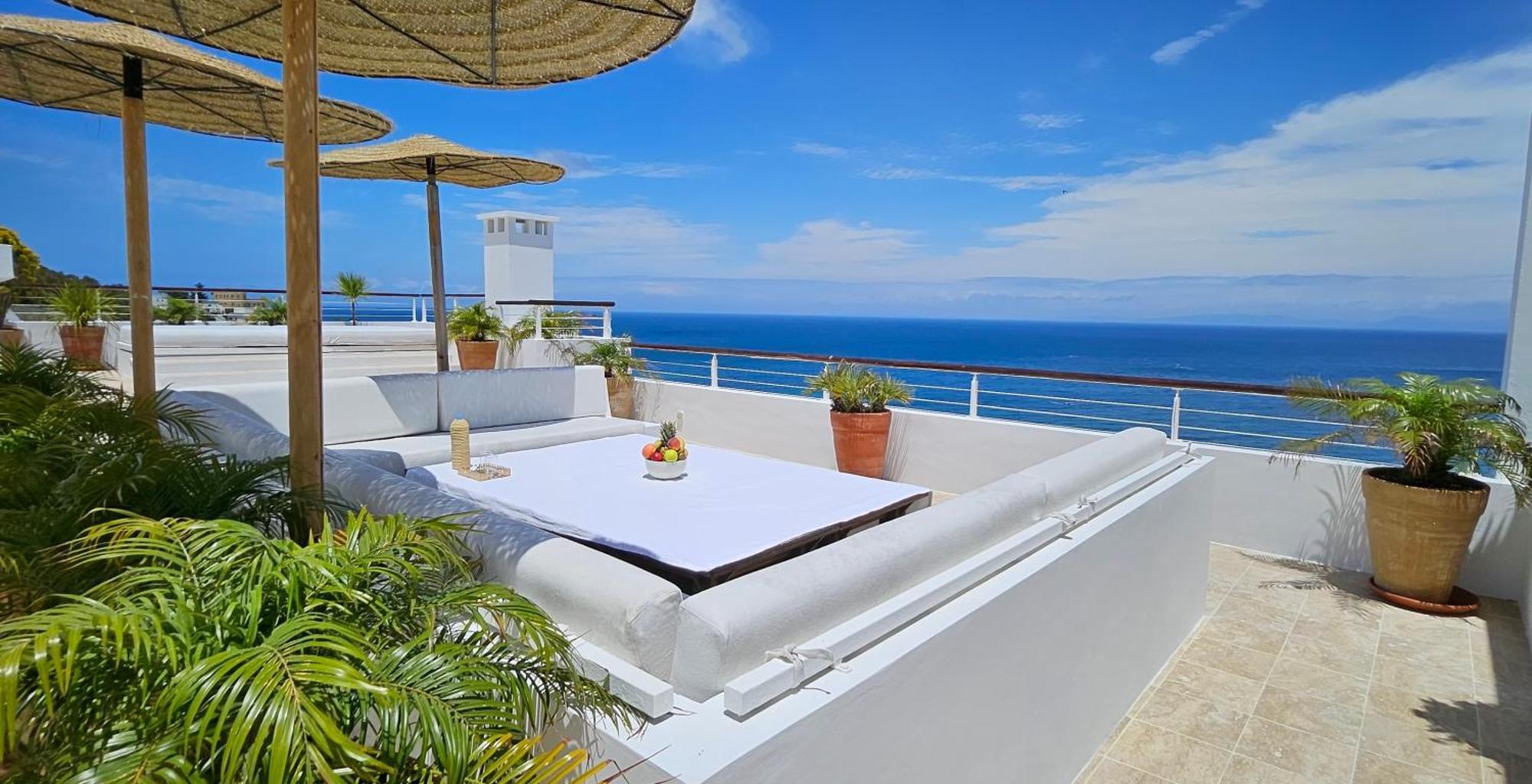 Villa Hafa Tangier Bagian luar foto